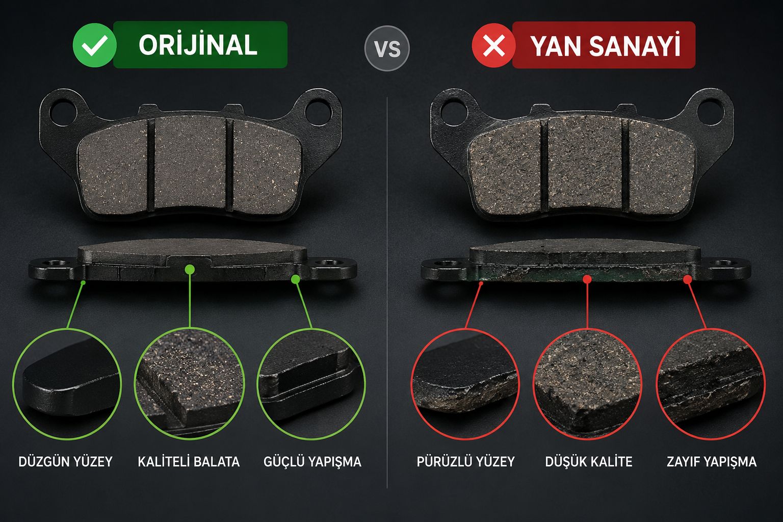 Orijinal Mi Muadil Mi? Bursa'da Motosiklet Yedek Parca Karari