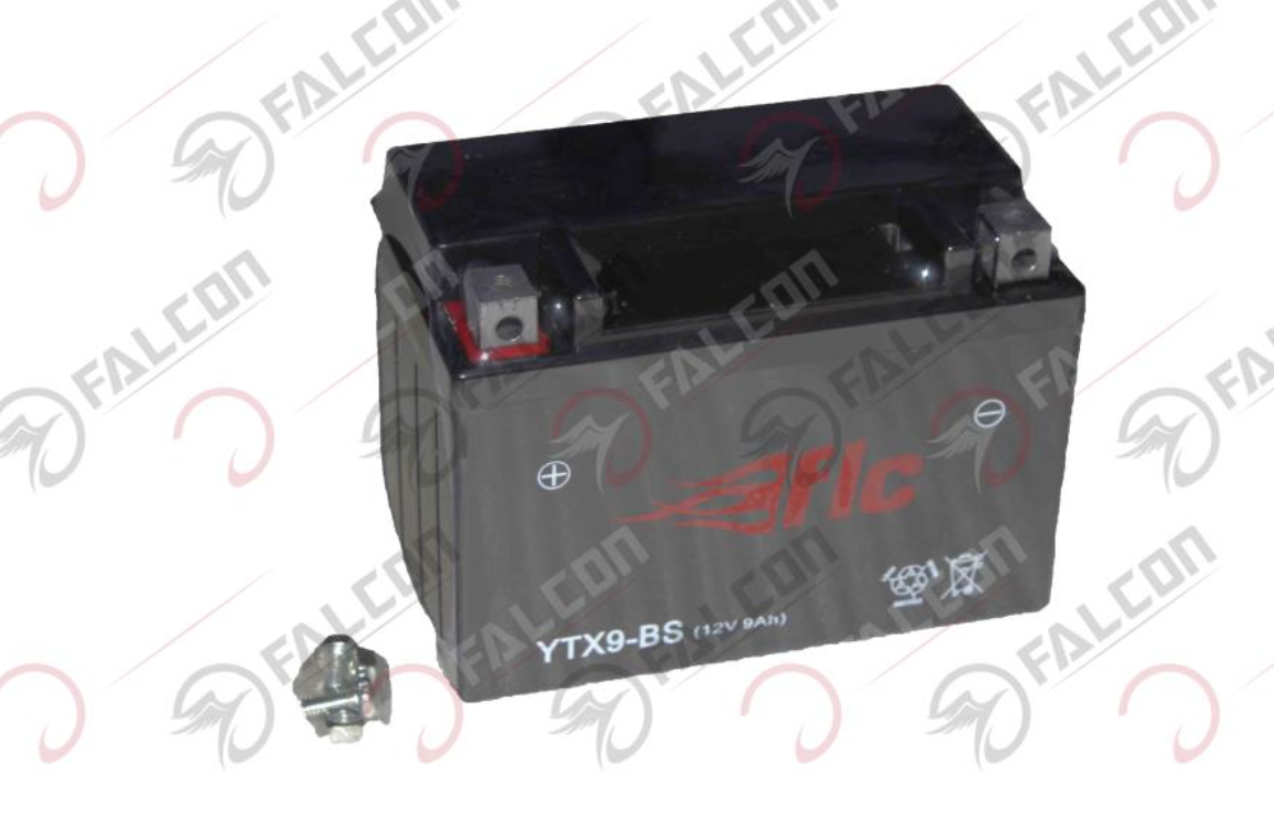 FLC YTX9A-BS Motosiklet Aküsü (Yatık)